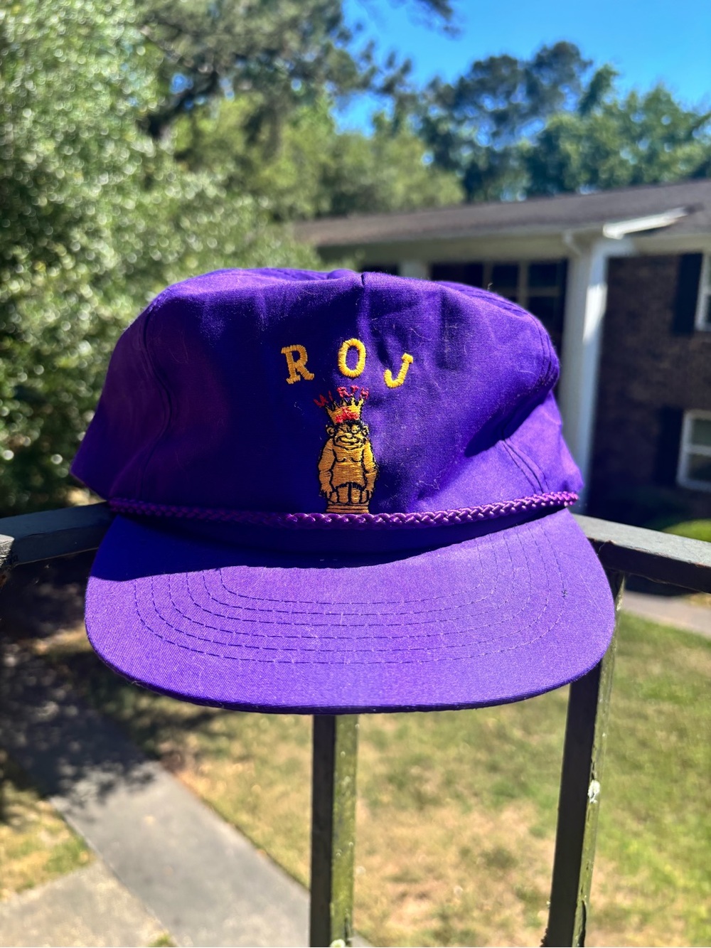 Rare Vintage 80s Royal Order of Jesters (ROJ) Rope Hat